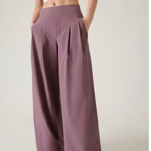 Athleta Brooklyn Heights Wide Leg Pants size 14 NWT